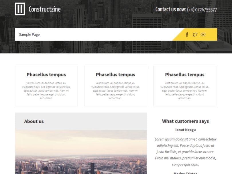 Constructzine-theme-free