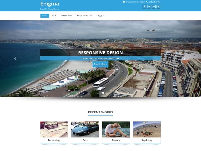 Enigma-free-theme-wordpress