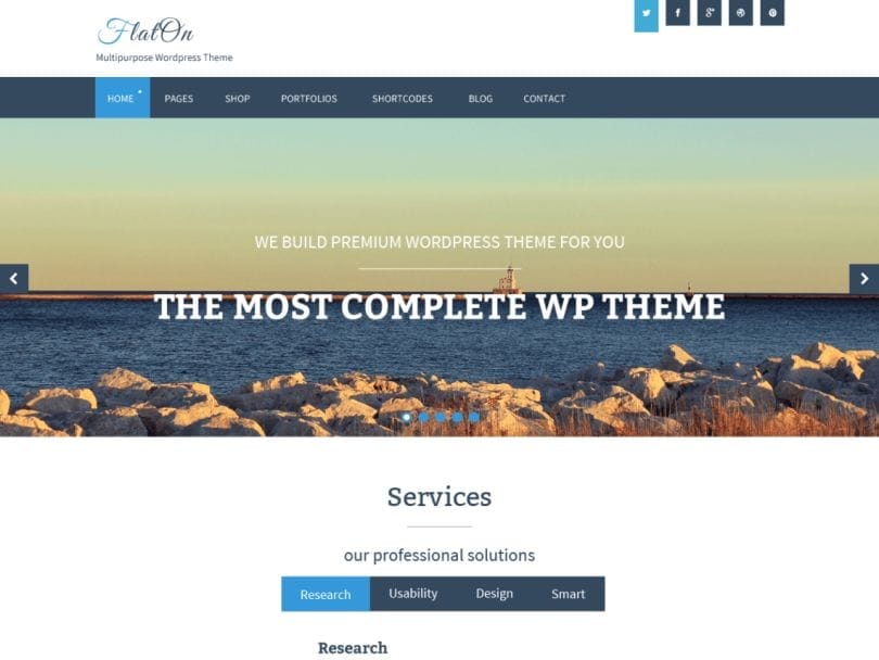 flaton-theme-gratis